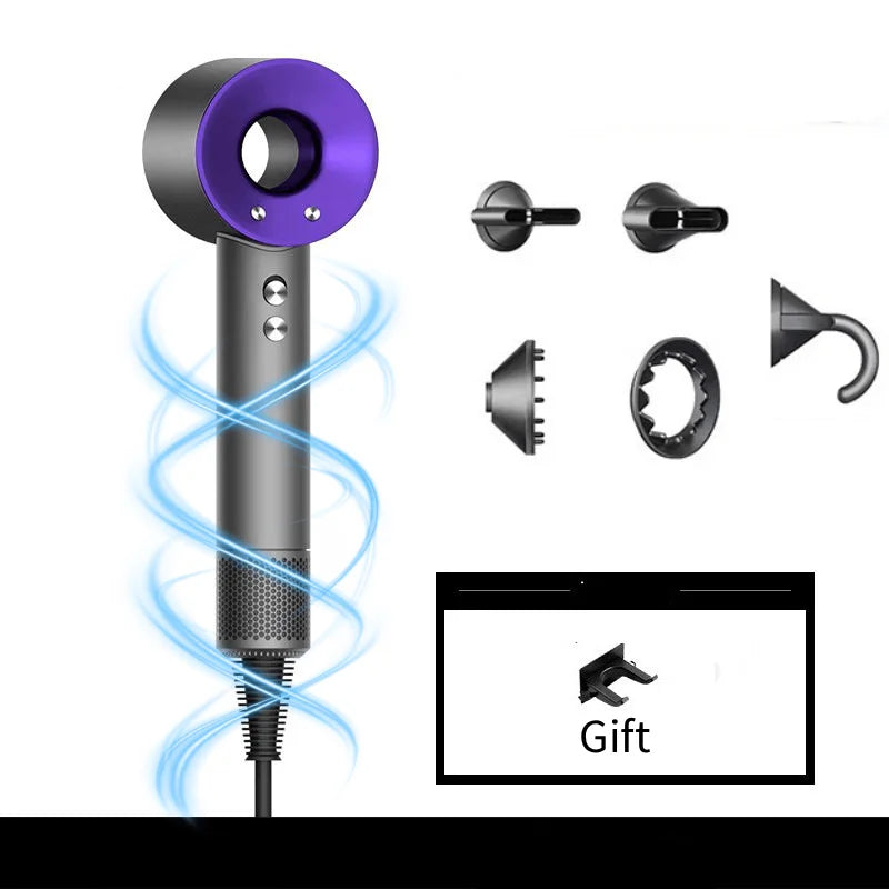 Super Hair Dryer Leafless Hair Dryer Personal Hair Care Styling Negative Ion Tool Constant Anion Electric Hair Dryers