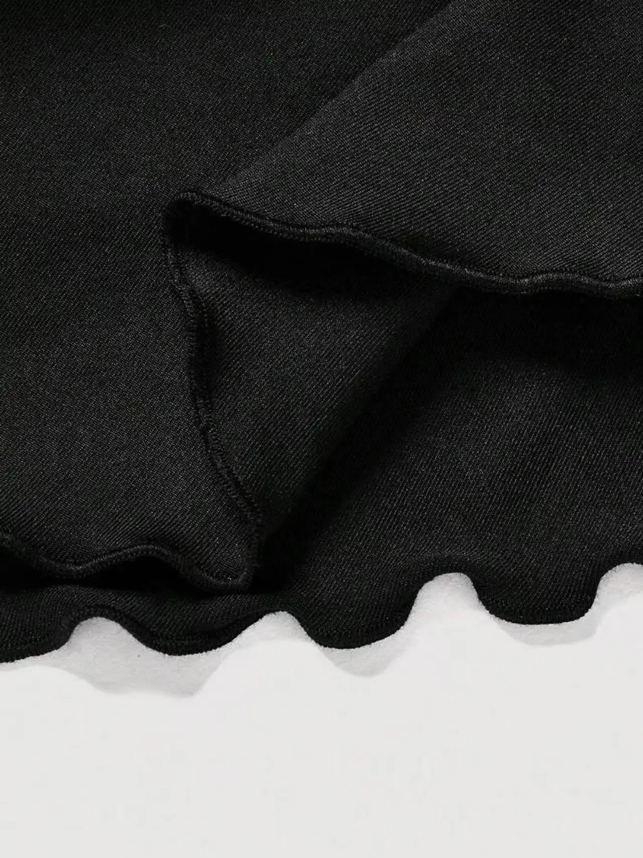 Drawstring and Fold Detail Solid Color Cake Skirt, Spring/Summer, Party Skirt, Beach Skirt, Summer Vacation Outfits